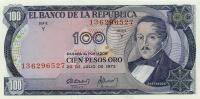 Gallery image for Colombia p415a: 100 Pesos Oro