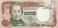 Gallery image for Colombia p423b: 500 Pesos Oro