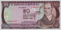 Gallery image for Colombia p425a: 50 Pesos Oro