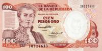 Gallery image for Colombia p426d: 100 Pesos Oro