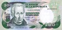 Gallery image for Colombia p429b: 200 Pesos Oro