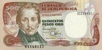 Gallery image for Colombia p431A: 500 Pesos Oro