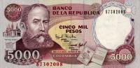 Gallery image for Colombia p440: 5000 Pesos