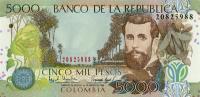 Gallery image for Colombia p441a: 5000 Pesos