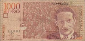 Gallery image for Colombia p450c: 1000 Pesos