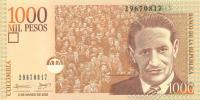 Gallery image for Colombia p450e: 1000 Pesos