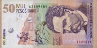 Gallery image for Colombia p455h: 50000 Pesos