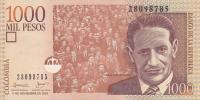 Gallery image for Colombia p456a: 1000 Pesos from 2005