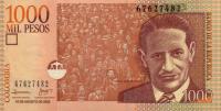 Gallery image for Colombia p456l: 1000 Pesos