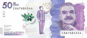 Gallery image for Colombia p462e: 50000 Pesos