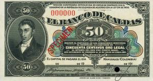 Gallery image for Colombia pS325s: 50 Centavos