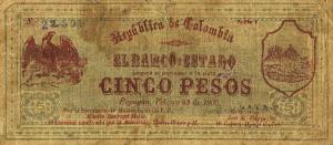 Gallery image for Colombia pS495: 5 Pesos