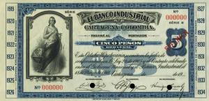 Gallery image for Colombia pS553s: 5 Pesos