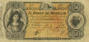 Gallery image for Colombia pS591r: 50 Centavos