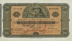 Gallery image for Colombia pS714: 20 Pesos