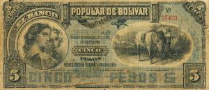 Gallery image for Colombia pS762r: 5 Pesos