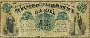 Gallery image for Colombia pS810A: 10 Pesos