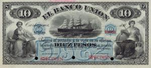 Gallery image for Colombia pS868s: 10 Pesos