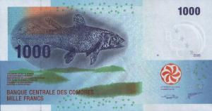 Gallery image for Comoros p16c: 1000 Francs