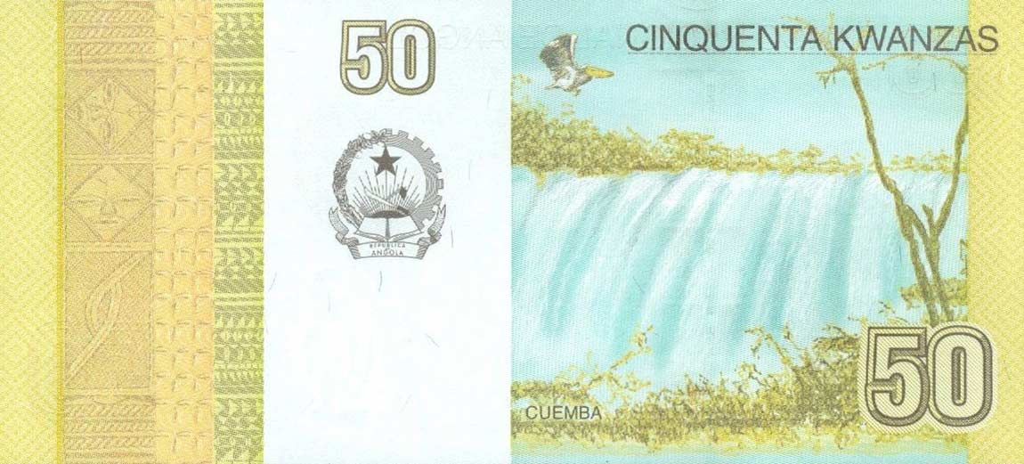 153 UNC P Angola  100 Kwanzas 2012 2017