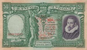 p84a from Angola: 50 Angolares from 1951