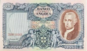 p85a from Angola: 100 Angolares from 1951