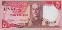 Gallery image for Angola p99a: 20 Escudos from 1972