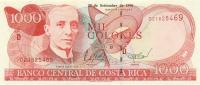 Gallery image for Costa Rica p264b: 1000 Colones from 1998