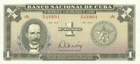 Gallery image for Cuba p106a: 1 Peso