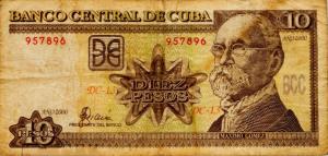 p117c from Cuba: 10 Pesos from 2000