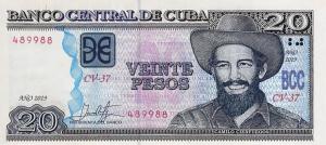 Gallery image for Cuba p122k: 20 Pesos