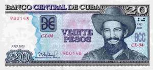 Gallery image for Cuba p122l: 20 Pesos