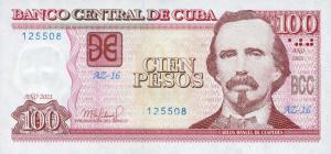 Gallery image for Cuba p129k: 100 Pesos