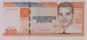 Gallery image for Cuba p130a: 200 Pesos