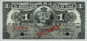 Gallery image for Cuba p47s: 1 Peso