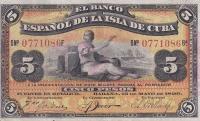 Gallery image for Cuba p48b: 5 Pesos