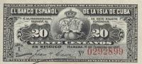 Gallery image for Cuba p53a: 20 Centavos
