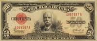 p73e from Cuba: 50 Pesos from 1943