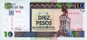 Gallery image for Cuba pFX49b: 10 Pesos Convertibles