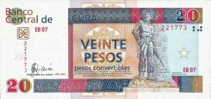 Gallery image for Cuba pFX50: 20 Pesos Convertibles