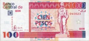 Gallery image for Cuba pFX52: 100 Pesos Convertibles