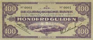 Gallery image for Curacao p12: 100 Gulden