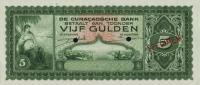 Gallery image for Curacao p25s: 5 Gulden