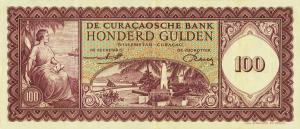 Gallery image for Curacao p55a: 100 Gulden