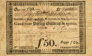 Gallery image for Curacao pA14: 50 Gulden