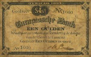 Gallery image for Curacao pA53: 1 Gulden