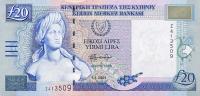 Gallery image for Cyprus p63c: 20 Pounds