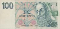 Gallery image for Czech Republic p5a: 100 Korun from 1993