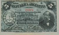 Gallery image for Argentina p209: 5 Centavos