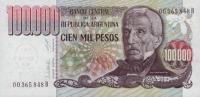 Gallery image for Argentina p308a: 100000 Pesos